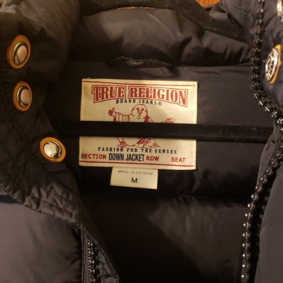 True Religion Goose Down Coat - Picture 2 of 4